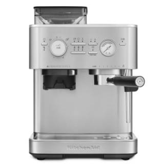 KitchenAid Semiautomatisk espressomaskin inkl. kvarn rostfritt stål