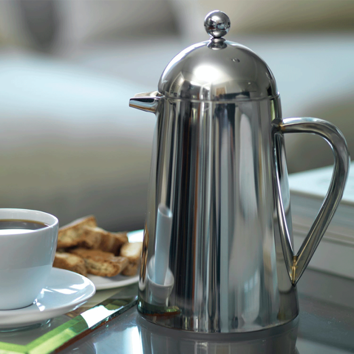 La Cafetière Havana 8 koppar Stempelkanna Stål