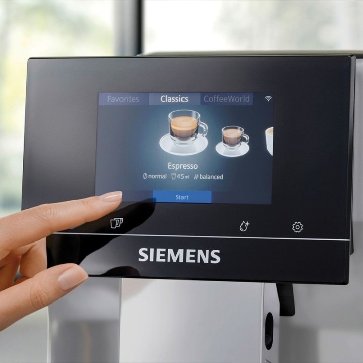 Siemens TP715R07 EQ700 Inox Silver Metallic Inkl. skötsel & 3 kg kaffe