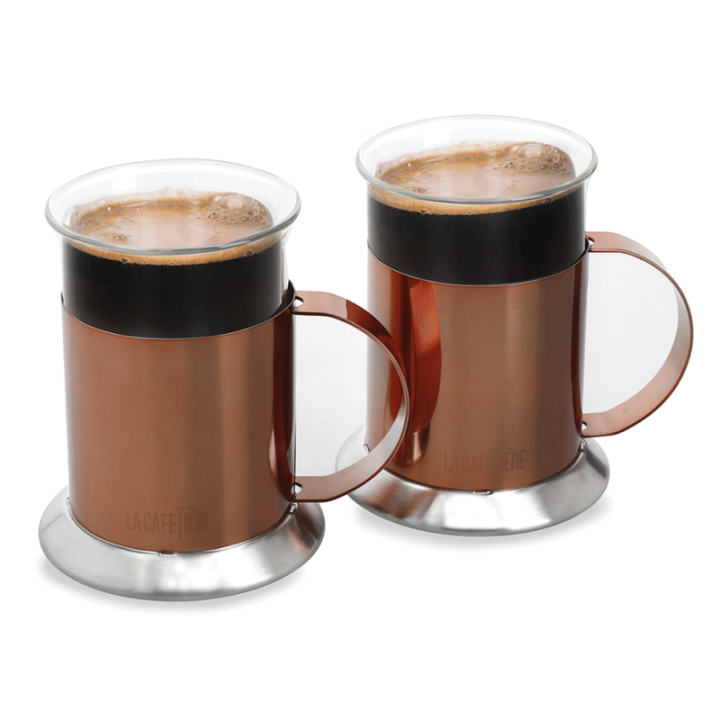 La Cafetière Mugg 30 cl 2 st Koppar