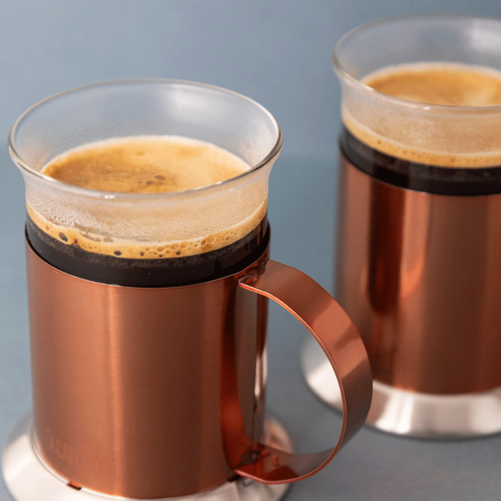 La Cafetière Mugg 30 cl 2 st Koppar