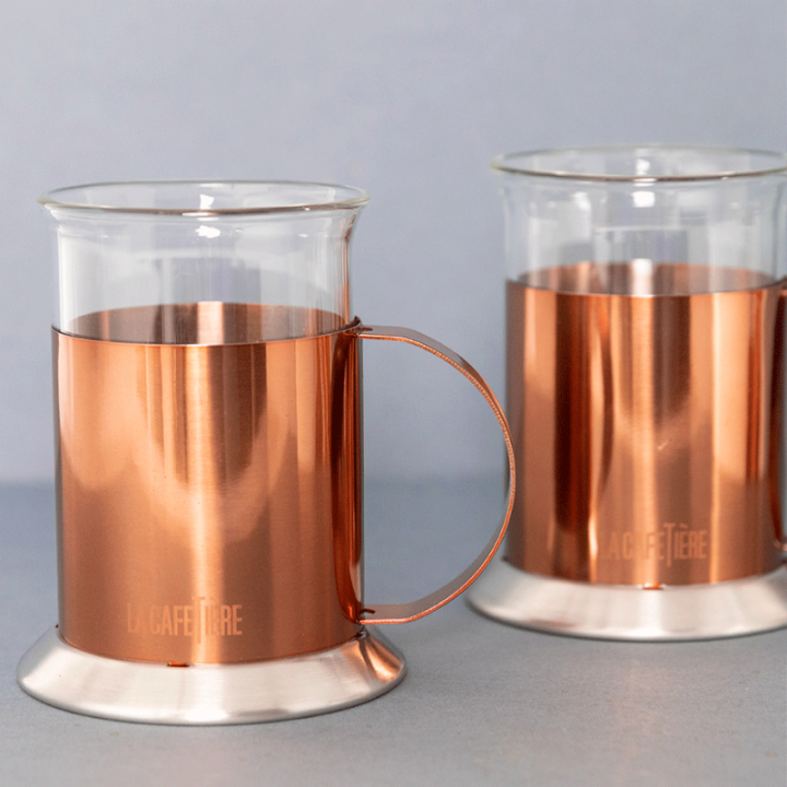 La Cafetière Mugg 30 cl 2 st Koppar