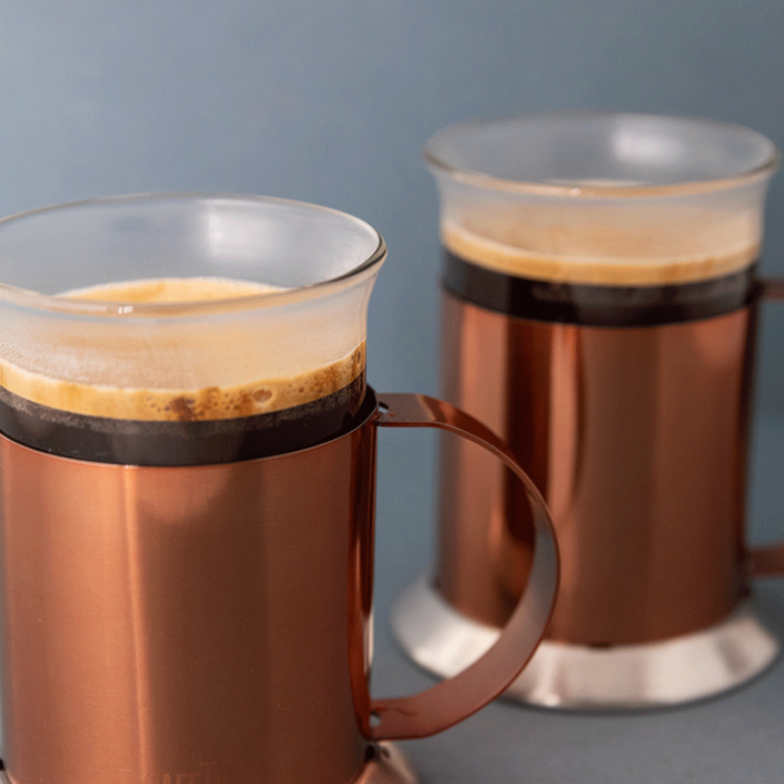 La Cafetière Mugg 30 cl 2 st Koppar