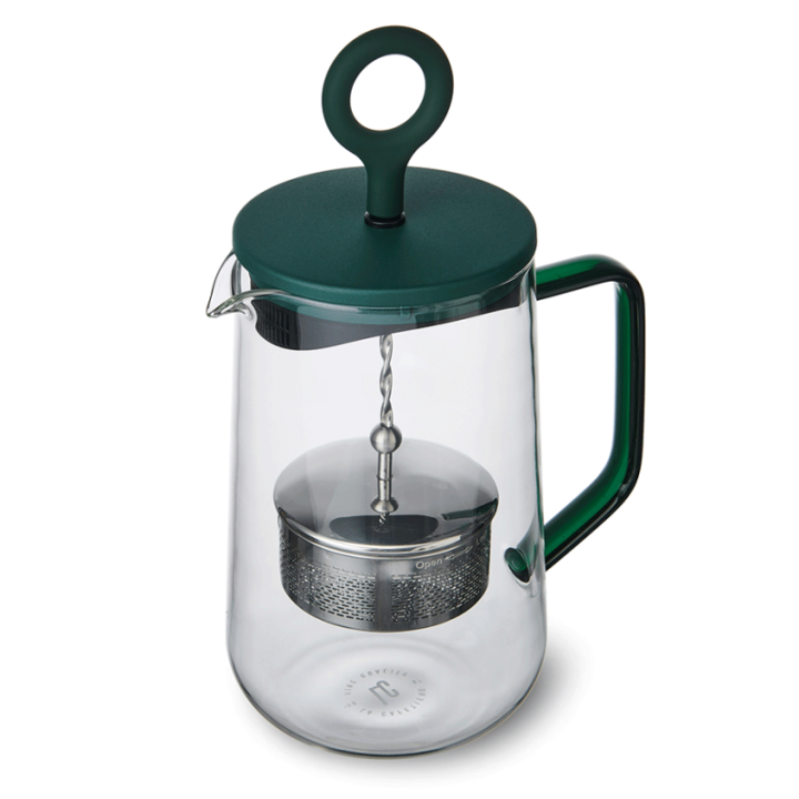 La Cafetière Gyro Spinfuser 1,25 L Tebryggare Grön/Glas