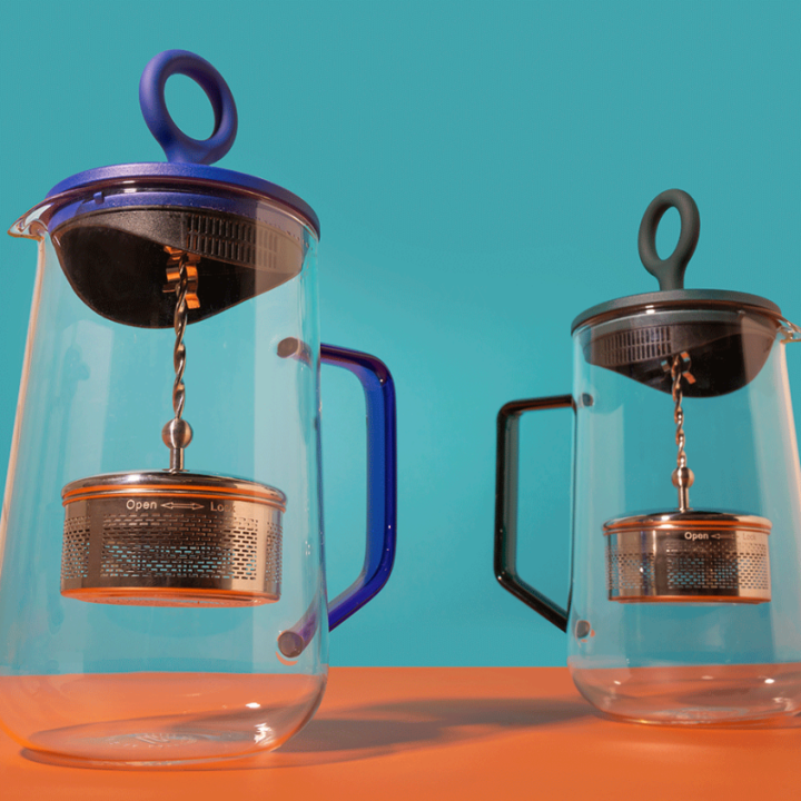 La Cafetière Gyro Spinfuser 1,25 L Tebryggare Grön/Glas