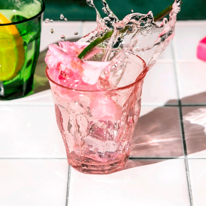 Duralex Picardie Caféglas 25 cl 4 st Rosa