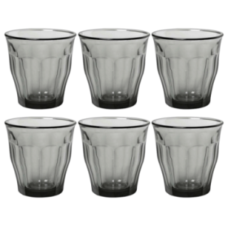Duralex Picardie Caféglas 25 cl 6 st Grå