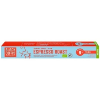 Black Coffee Roasters Espresso Roast Kaffekapslar Eko 10 x 10 st