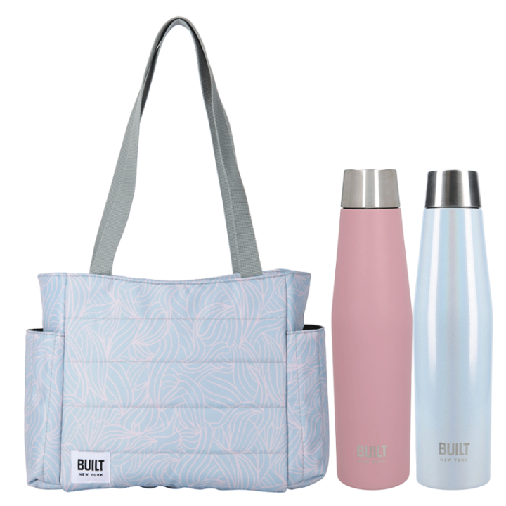 BUILT Mindful kylväska 7,2L inkl. BUILT Apex termosflaska 0,54L 2 st