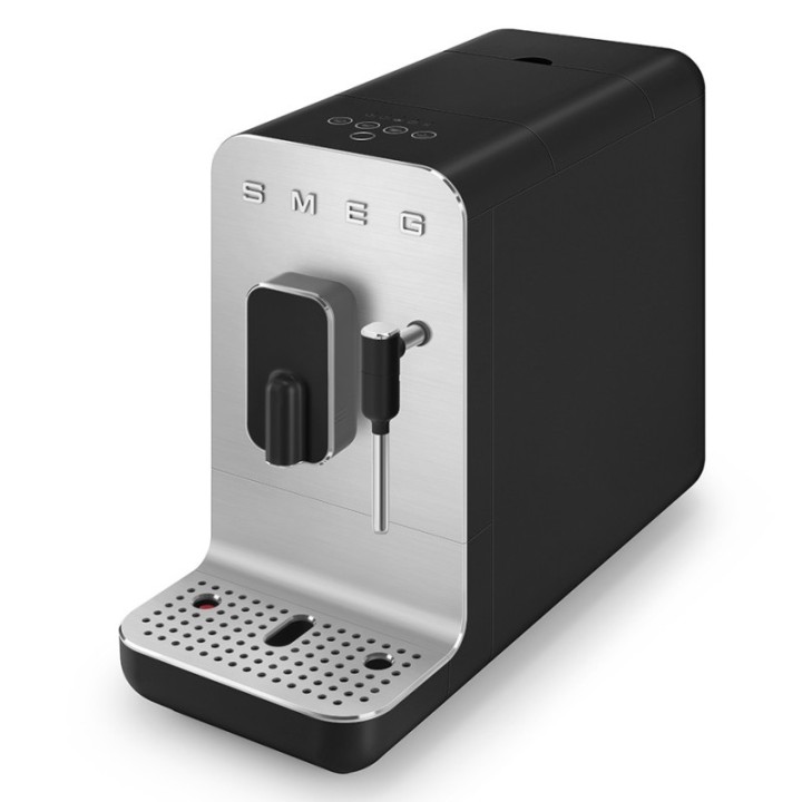 Smeg BCC12BLMEU Svart inkl. 1,8kg Rigtig Kaffe Mixpaket Kaffebönor