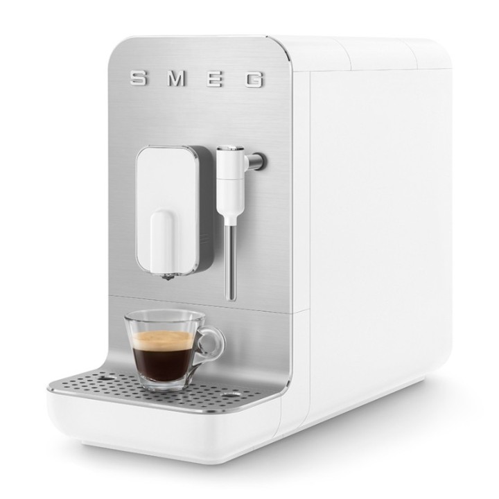 Smeg BCC12WHMEU Vit inkl. 1,8kg Rigtig Kaffe Mixpaket Kaffebönor