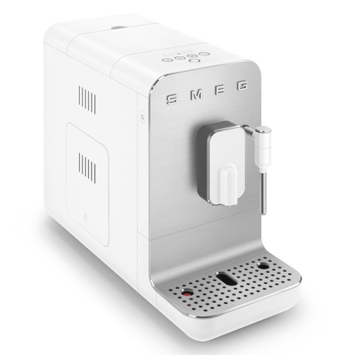 Smeg BCC12WHMEU Vit inkl. 1,8kg Rigtig Kaffe Mixpaket Kaffebönor