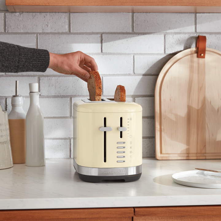 KitchenAid 5KMT2109EAC Brödrost 2 skivor creme