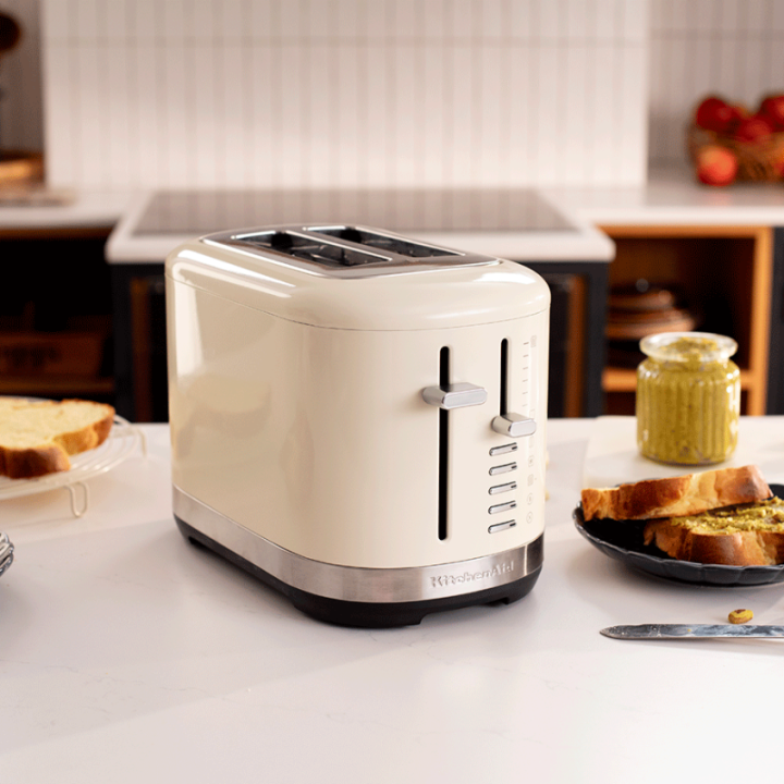 KitchenAid 5KMT2109EAC Brödrost 2 skivor creme