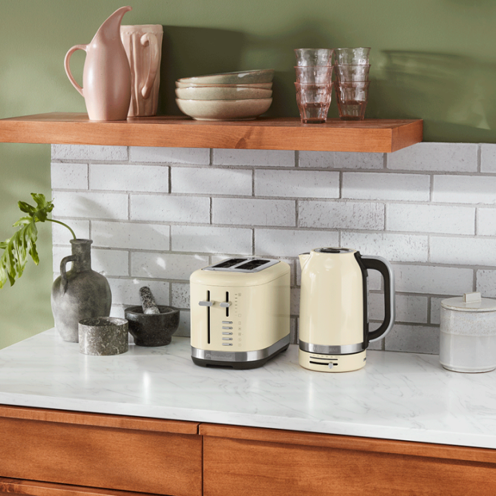 KitchenAid 5KMT2109EAC Brödrost 2 skivor creme