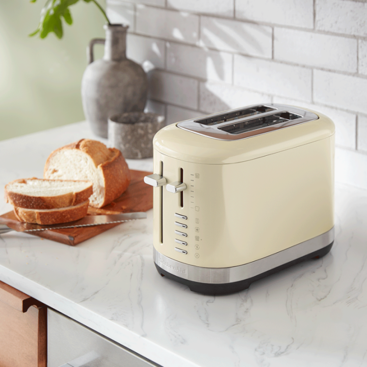 KitchenAid 5KMT2109EAC Brödrost 2 skivor creme