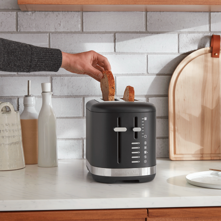 KitchenAid 5KMT2109EBM Brödrost 2 skivor matt svart