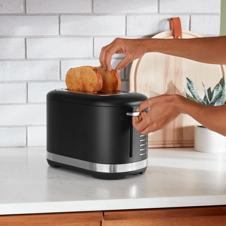 KitchenAid 5KMT2109EBM Brödrost 2 skivor matt svart