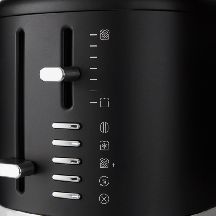 KitchenAid 5KMT2109EBM Brödrost 2 skivor matt svart