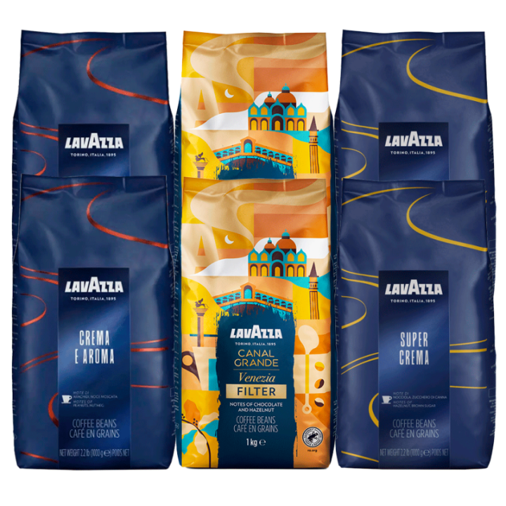 Lavazza Mixpaket 6kg Hela kaffebönor