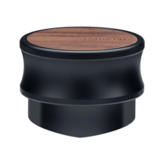 Normcore Coffee Gravity Leveling Tool med titanbeläggning 58 mm Valnöt