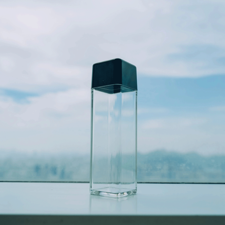 Normcore kaffebehållarset om 6 st. med hållare i valnöt