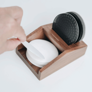 Normcore Hållare för pappersfilter & filterskärmar Valnöt