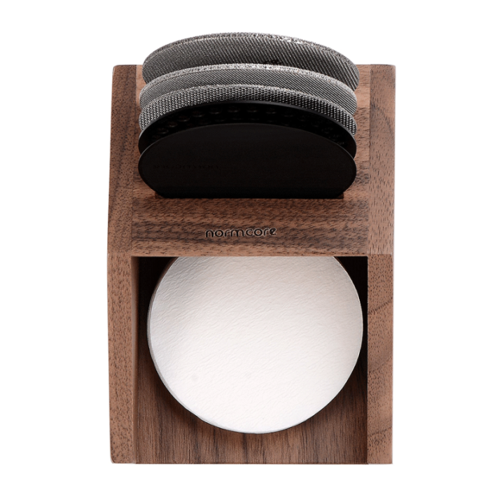 Normcore Hållare för pappersfilter & filterskärmar Valnöt