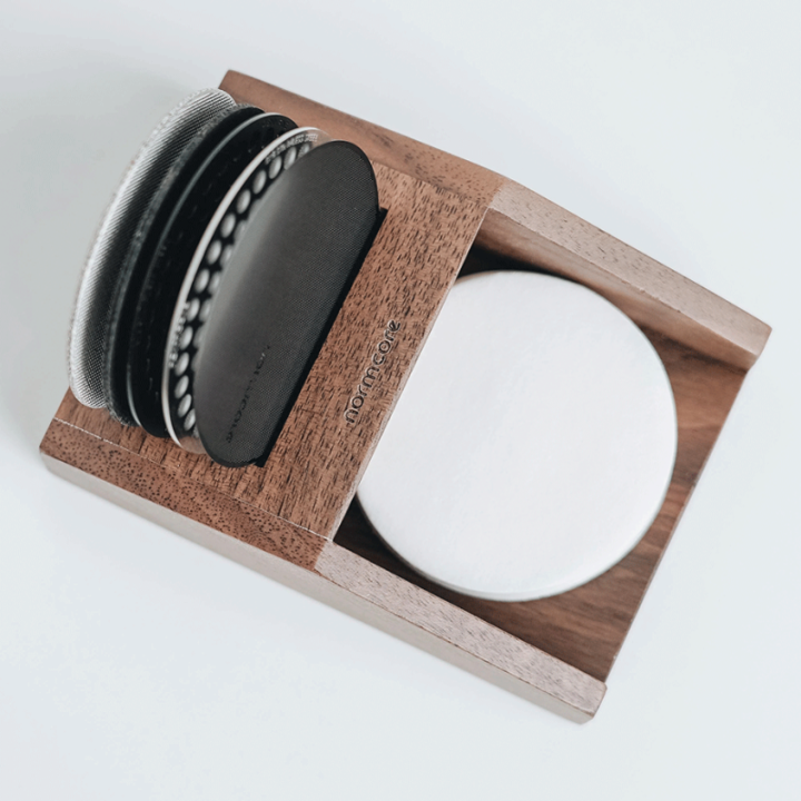 Normcore Hållare för pappersfilter & filterskärmar Valnöt
