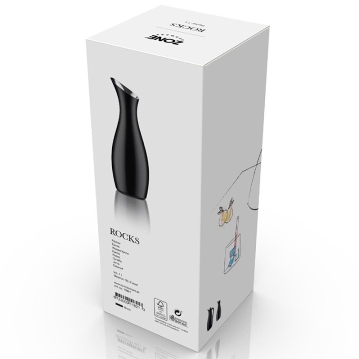 Zone Rocks Kanna 1 L Svart