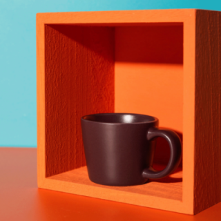 La Cafetiére espressokopp lila 6,5 cl 1 st