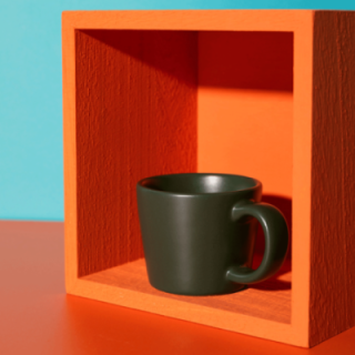 La Cafetiére Espressokopp Grön 6,5 cl 1 st