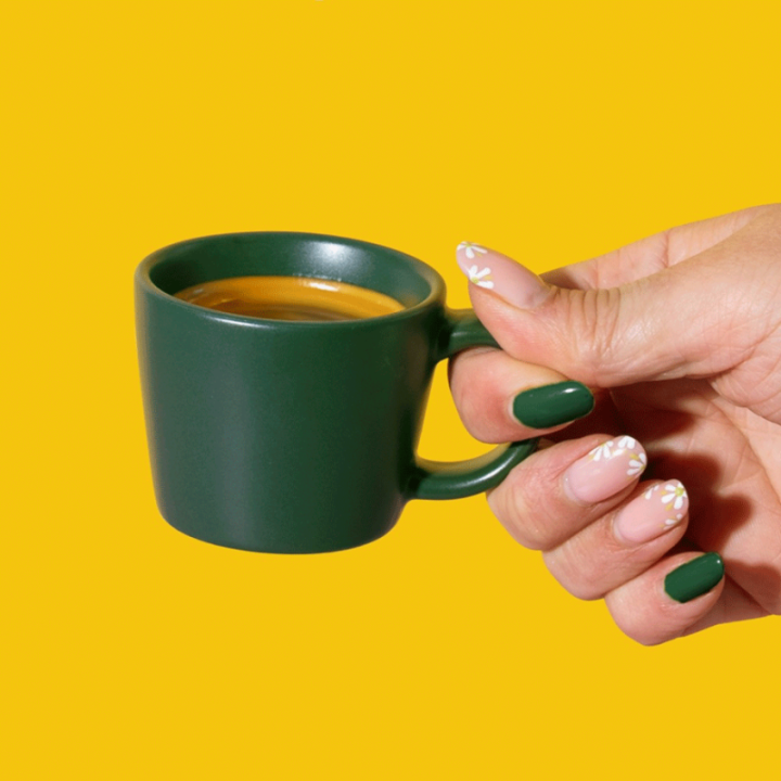 La Cafetiére Espressokopp Grön 6,5 cl 1 st