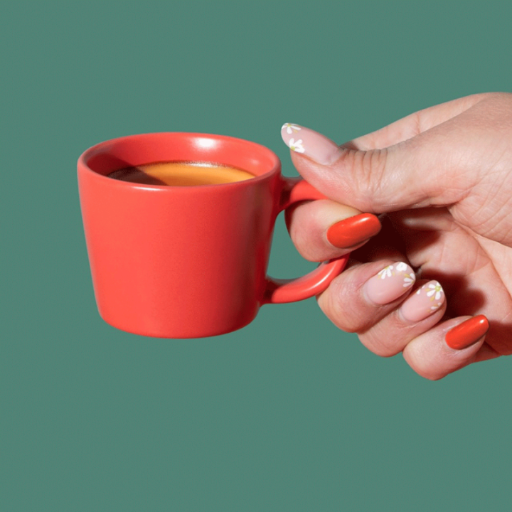 La Cafetiére espressokopp röd 6,5 cl 1 st