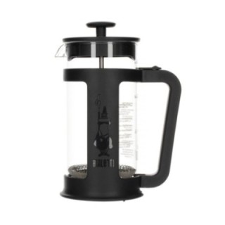 Bialetti Smart 3-kopps stempelkanna svart