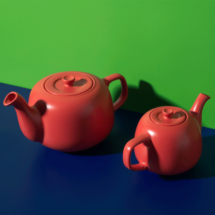 La Cafetière 0,6 L Tebryggare Röd