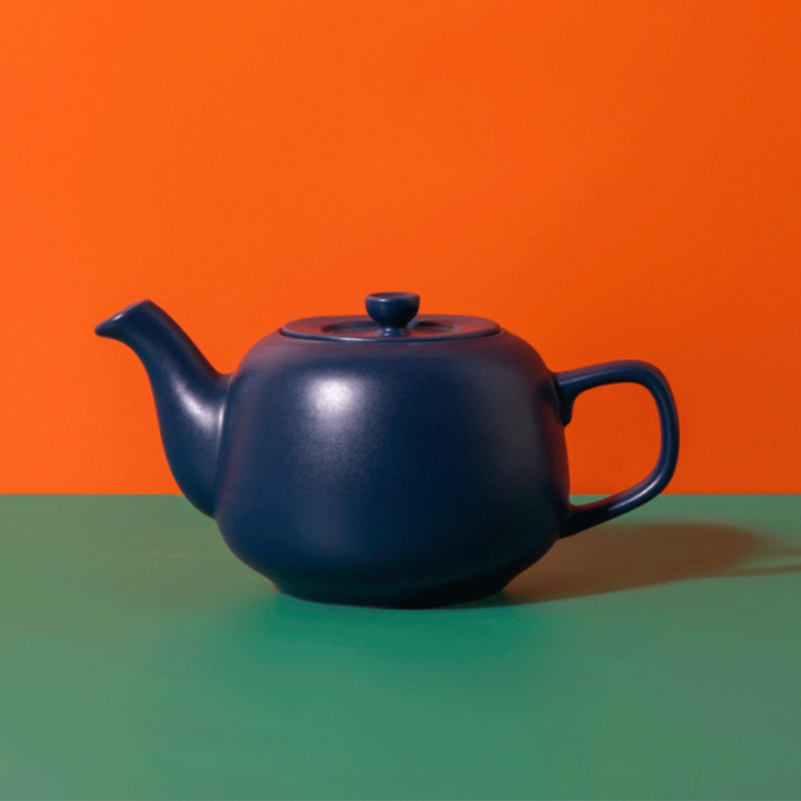 La Cafetière 1,2 L Tebryggare Marinblå