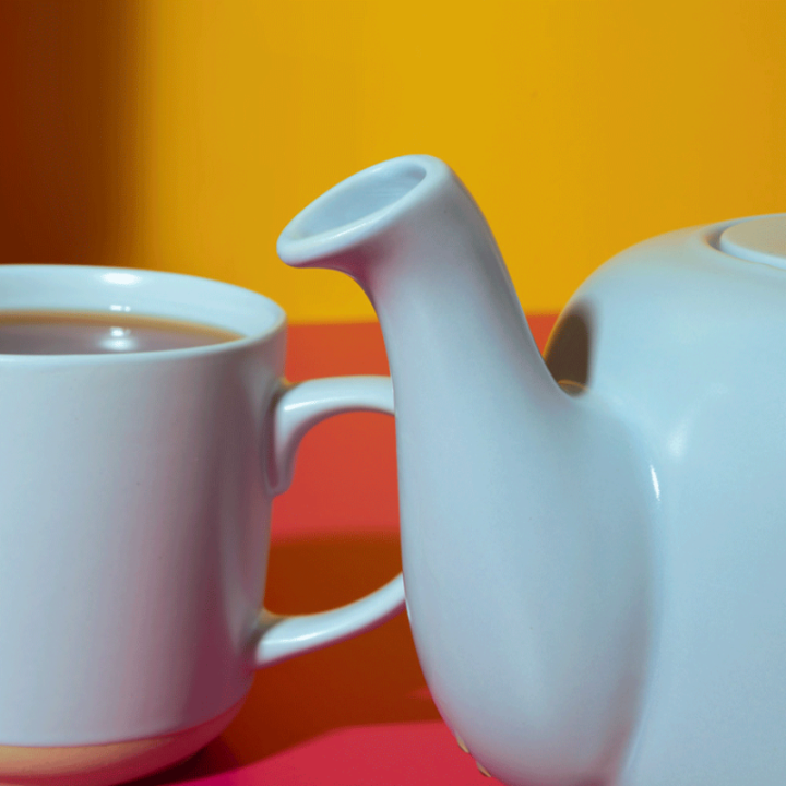 La Cafetière 0,6 L Tebryggare Himmelblå