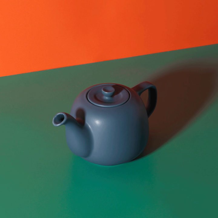 La Cafetière 0,6 L Tebryggare marinblå