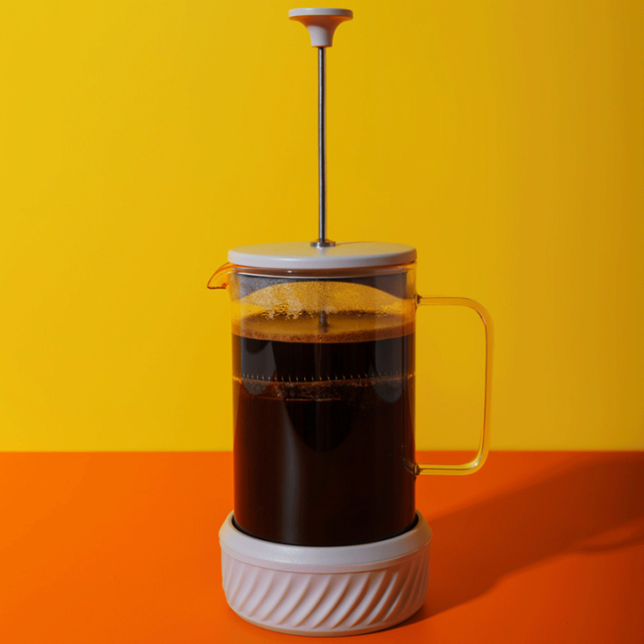 La Cafetière Zero 8 Kop. Stempelkanna Latte