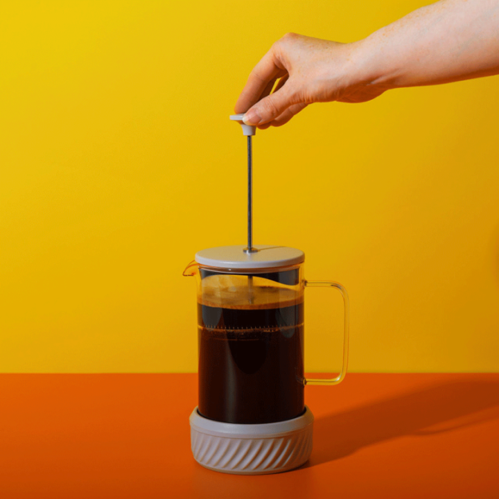 La Cafetière Zero 8 Kop. Stempelkanna Latte