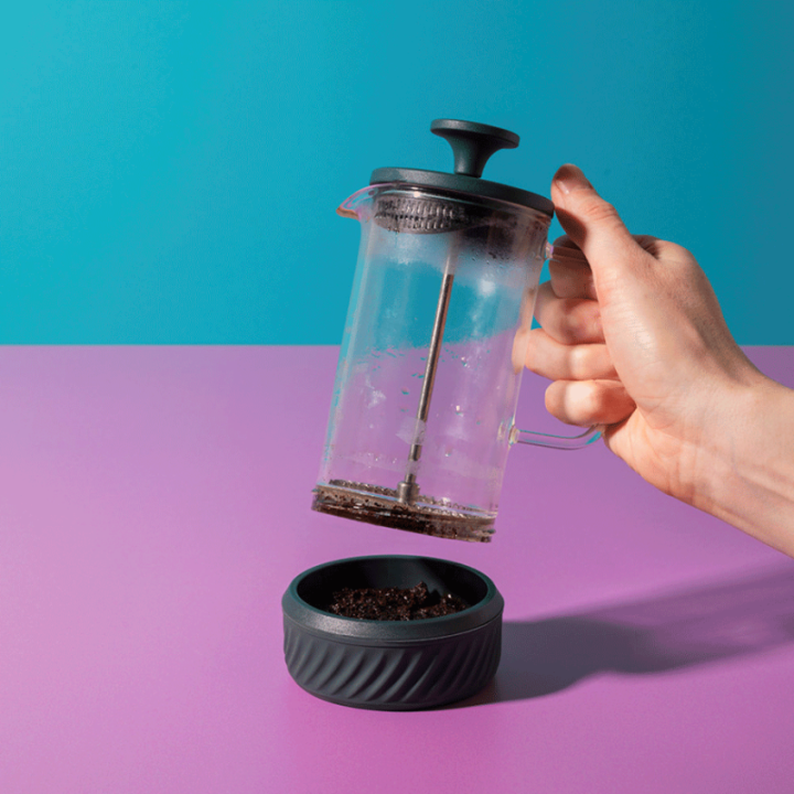 La Cafetière Zero 8 koppar presskanna grön