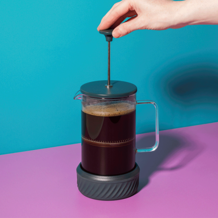 La Cafetière Zero 8 koppar presskanna grön