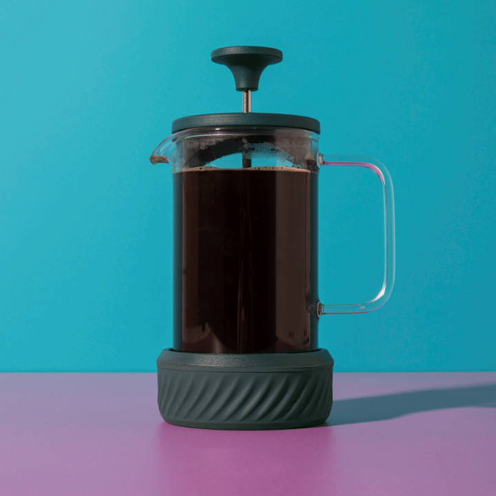 La Cafetière Zero 8 koppar presskanna grön