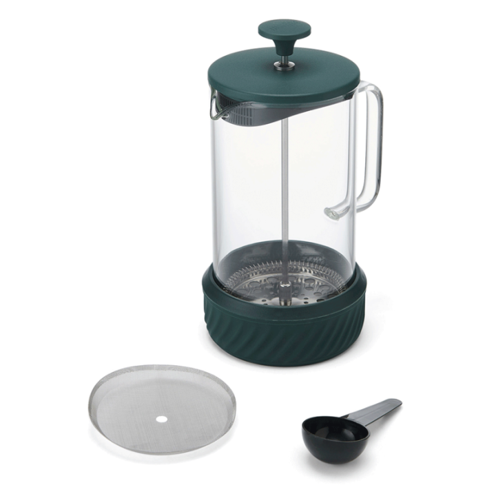 La Cafetière Zero 8 koppar presskanna grön