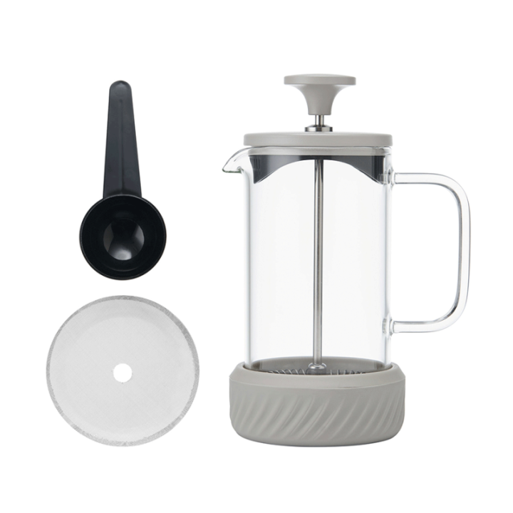 La Cafetière Zero 3 koppar stempelkanna Latte