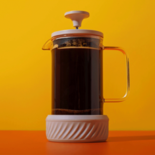 La Cafetière Zero 3 koppar stempelkanna Latte