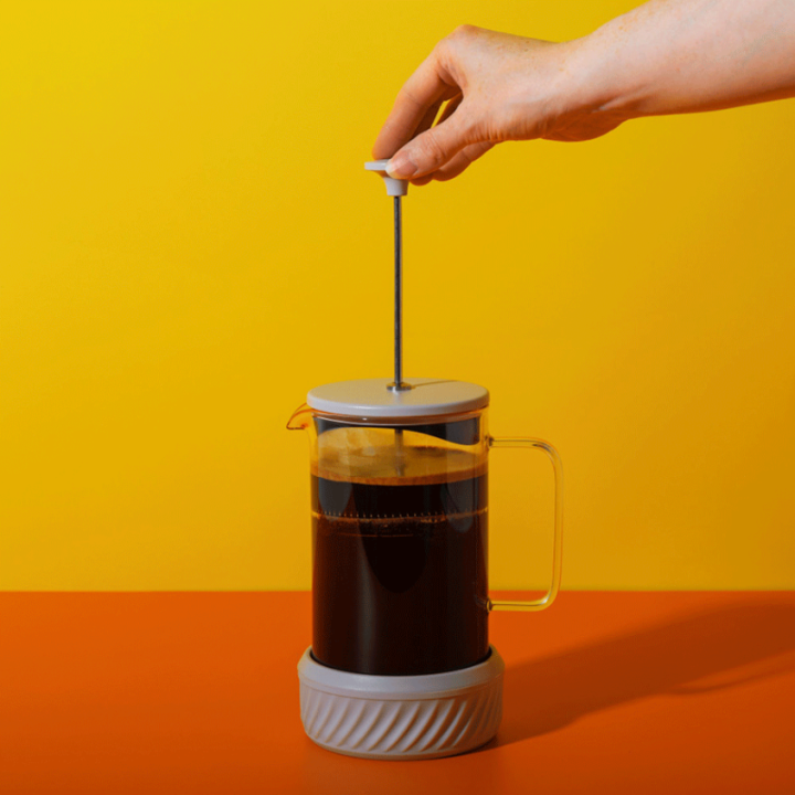 La Cafetière Zero 3 koppar stempelkanna Latte