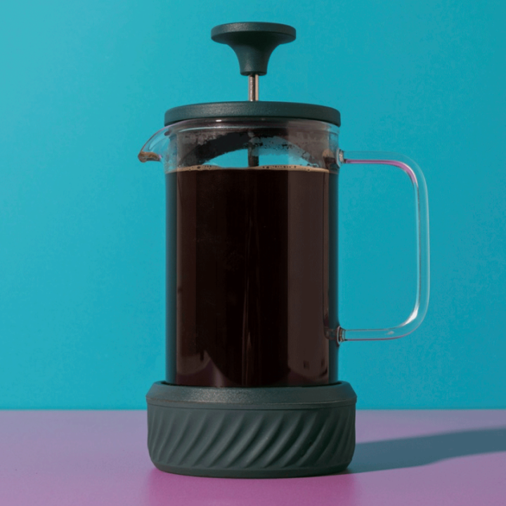 La Cafetière Zero 3-kopps presskanna grön