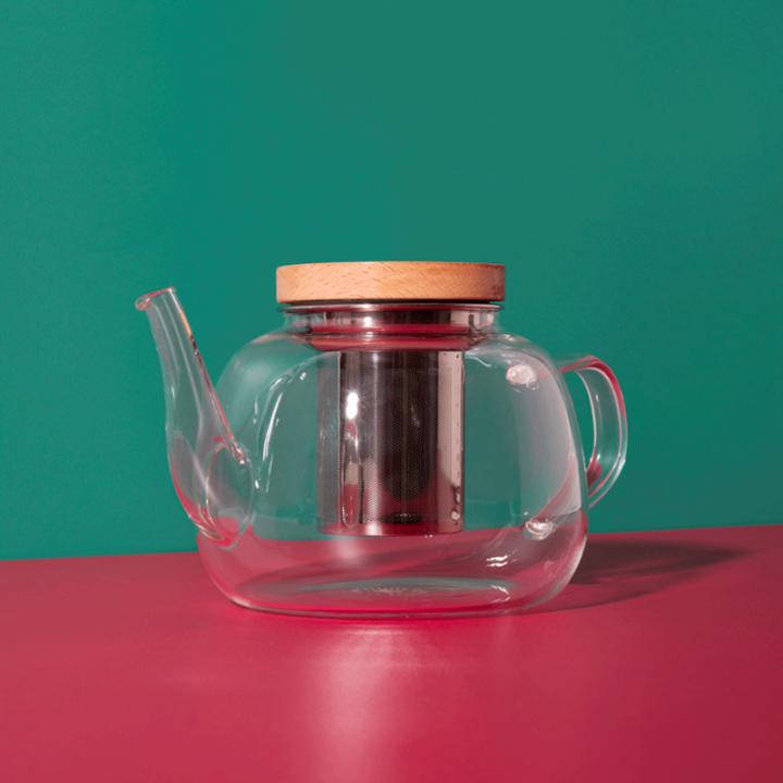 La Cafetière Rialto 4 koppar tebryggare glas